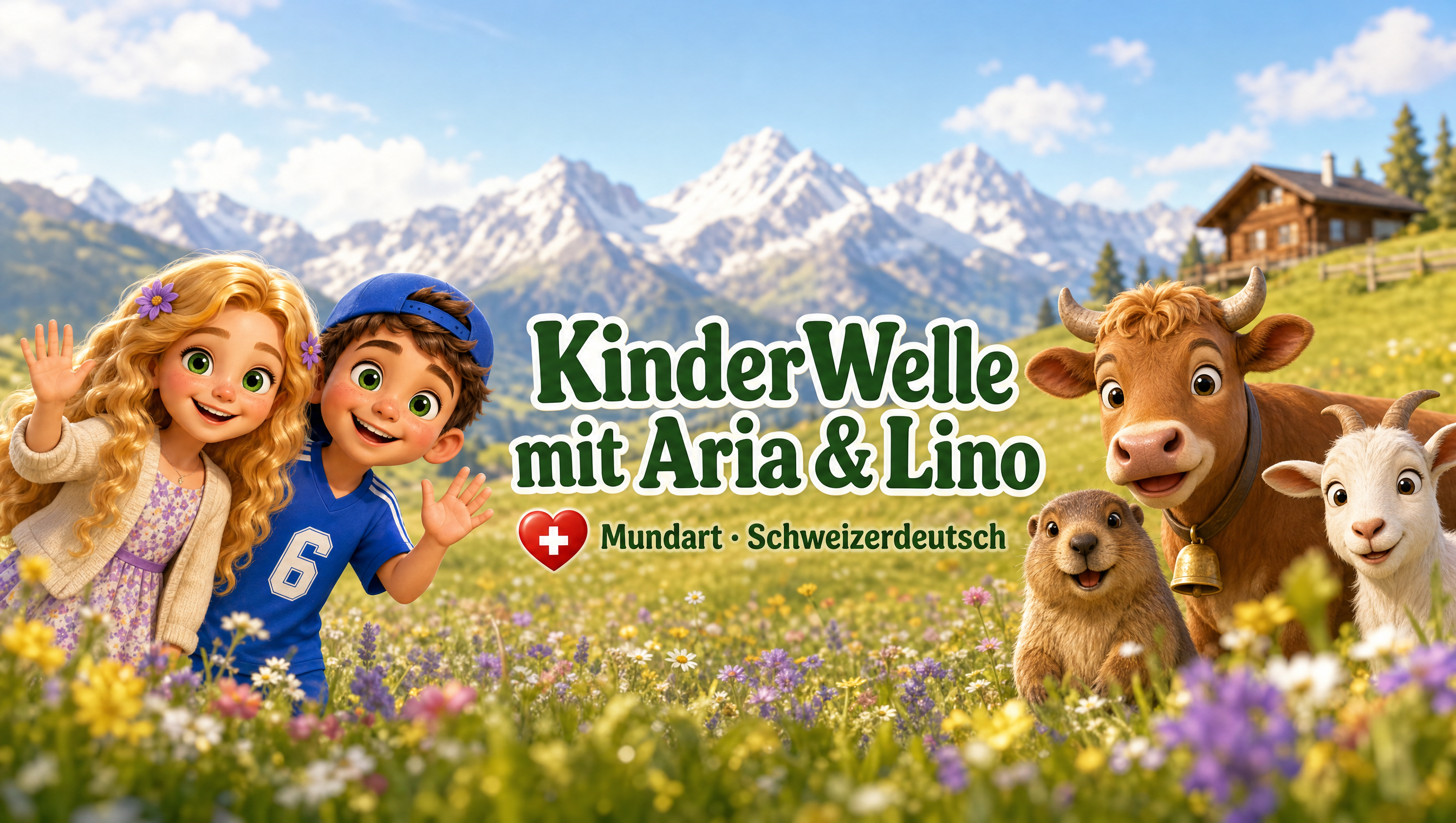 KinderWelle mit Aria & Lino — Mundart, Schweizerdeutsch