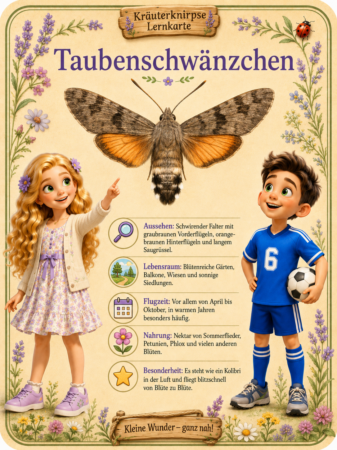 Beispielkarte Schwalbenschwanz
